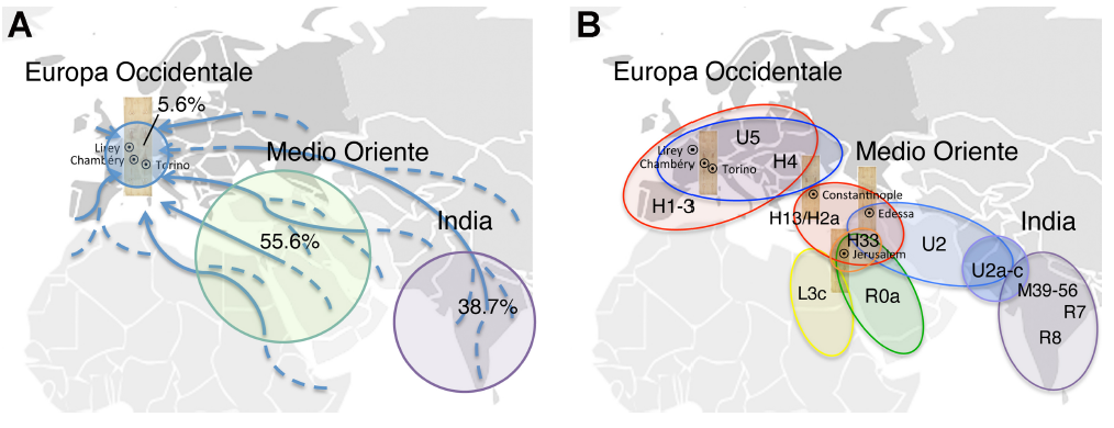 I viaggi della Sindone raccontati dal Dna